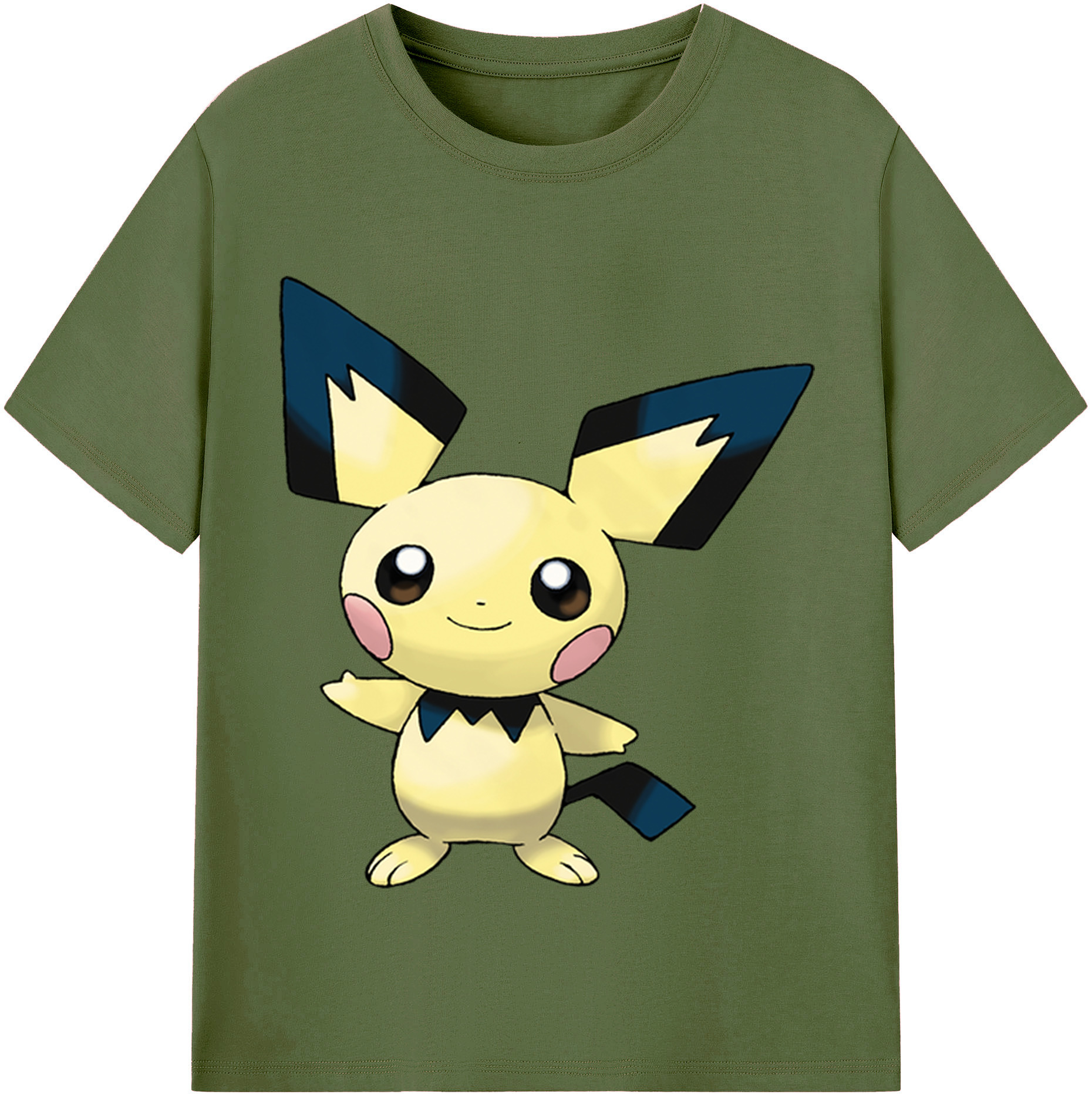 （画像用） ポケットモンスター Pokémon 綿100％半袖Tシャツ（フロントプリント）